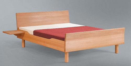 contemporary solid wood double bed BRUNELLO DORMO NOVO GmbH