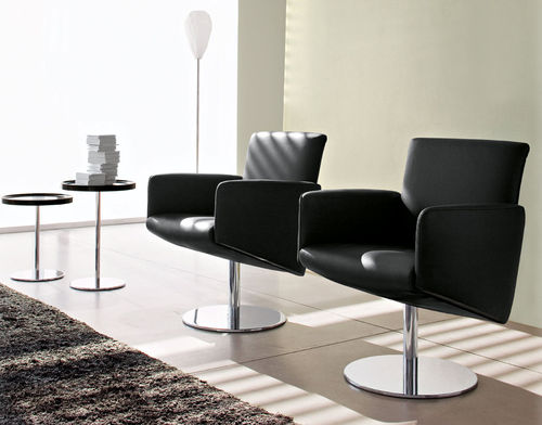contemporary swivel armchair WAIT by S.T.C. Calligaris Italian home design since 1923