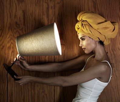contemporary table lamp (fabric) SOIHTU Lnd Design 