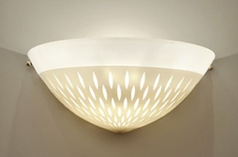 contemporary wall light 2 TONE CARVED  Studio Bel Vetro
