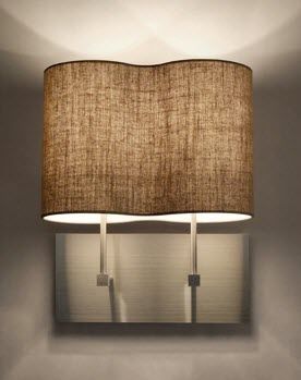 contemporary wall light (fabric) ORGANIC: PEANUTS A by Emmanuel Lussot DAY GLOW EDITIONS