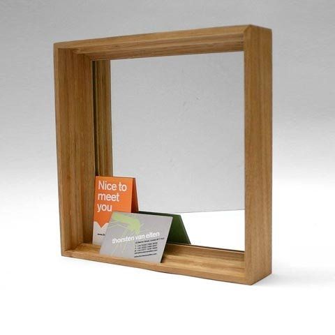 contemporary wall mirror ESTI by Alex Hellum thorsten van elten