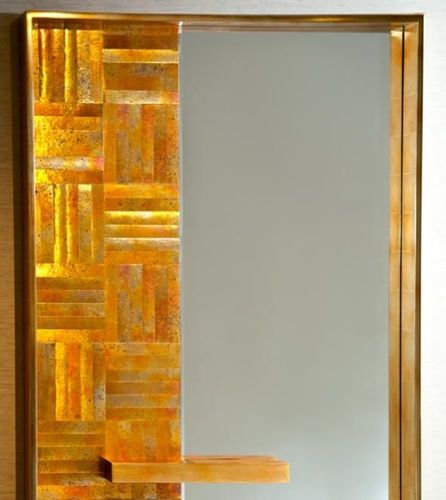 contemporary wall mirror GENESIS MIRROR Maya Romanoff