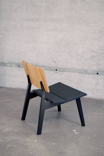 contemporary wood armchair LOUNGE CHAIR P&uuml;hringer GmbH & Co KG