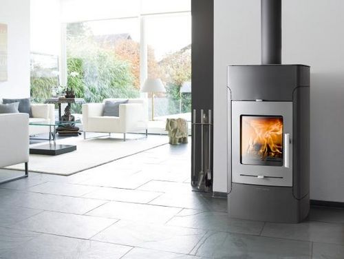 contemporary wood-burning boiler stove BELAQUA HAAS + SOHN Ofentechnik GmbH