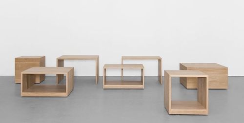 contemporary wood stool RELIKT   Sanktjohanser