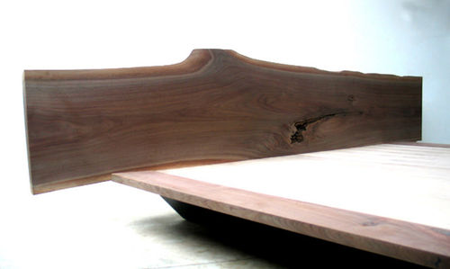 contemporary wooden headboard for double bed JOHN HOUSHMAND