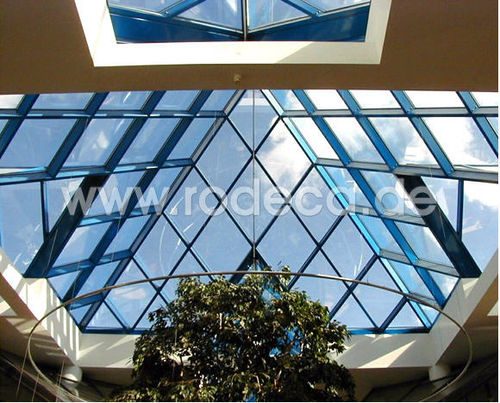 corrugated translucent polycarbonate roofing sheet MFP rodeca
