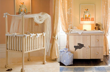 cradle with casters (unisex) DADA-GUGU