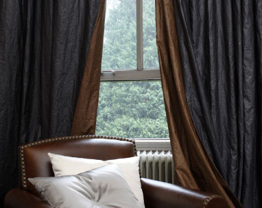 curtain AUTOUR DU LIN : LINFINI  CREATIONS METAPHORES