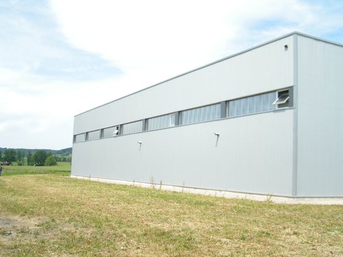 curtain wall polycarbonate sheet AKYVER PANEL&reg; 40 Kaysersberg Plastics