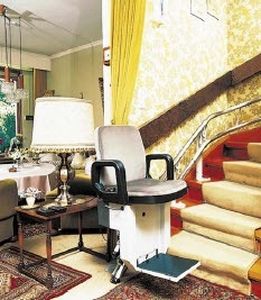 curved chair stair lift STAIR LIFTS Tecno