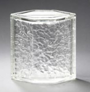 curved glass brick HEDRON&reg; Pittsburgh Corning