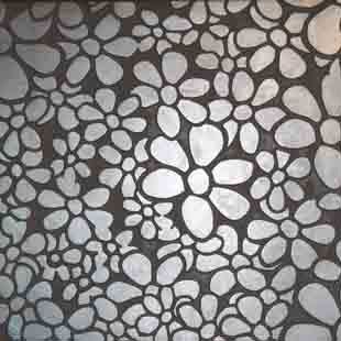 decorative 3D reinforced gypsum wall panel MARGHERITA Plasterego