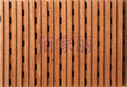 decorative acoustic wooden wall panel: MDF 09005 techpanel inc
