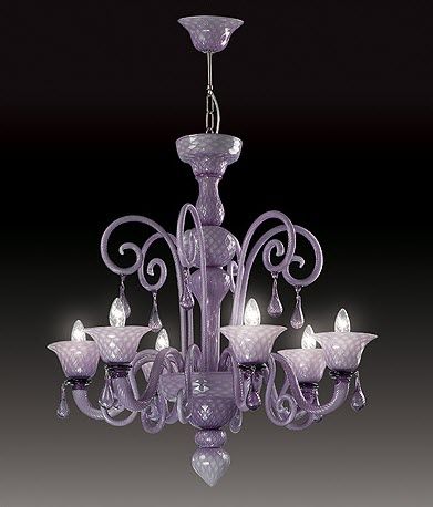 design chandelier (Murano blown glass) VENICE: NUVOLA Classic Light