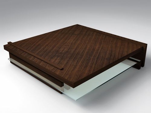 design coffee table in certified wood (FSC-certified) INTERRUPT SIDD
