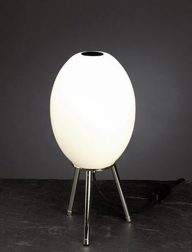 design glass table lamp EDO by Olle Anderson BLOND