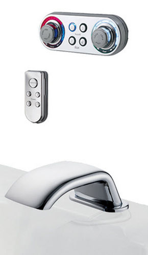 digital mixer tap for bath-tub ILUX BATH DECK SPOUT aqualisa