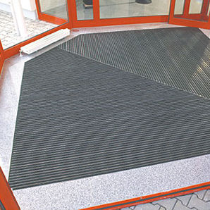 dust control entrance mat for commercial building TOP CLEAN TREND GRIDIRON