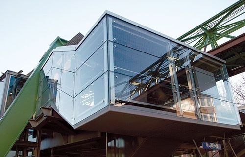 fixing system for glass facade PAULI FRANCE 