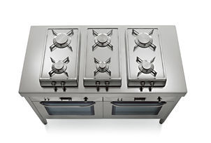 gas range cooker 52/30 2GG e 52/30 2GR ALPES-INOX