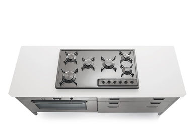 gas range cooker A 588/6G ALPES-INOX