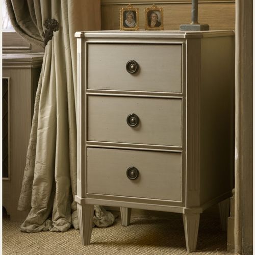 Gustavian classic style bed-side table GUS 036 CHELSEA TEXTILES