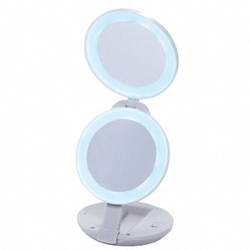 illuminated bathroom magnifying mirror ZLEDT01  CR Laurence 