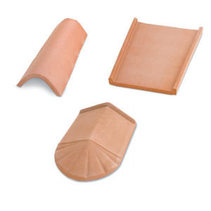 imbrex clay roof tile ROSA ANTICO COTTO PRATIGLIOLMI
