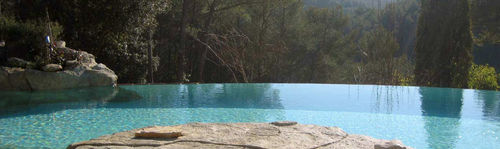inground overflow concrete swimming pool WATERWORLD