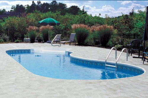 inground wall swimming pool (aluminium) BAYOU SERIES Radiant Pools