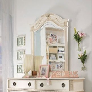 kids mirror (girls) EMMA'S TREASURES : 606-030 LEA INDUSTRIES