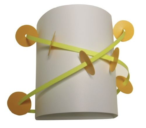 kids wall light (unisex) Z&Eacute;BULON BLANC CASSENOISETTE
