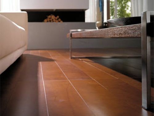 leather floor tile ARIA LIVING ROOM LINEACUOIO