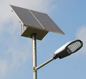 LED solar lamp post POWERLED 30 K HELIOS Technology
