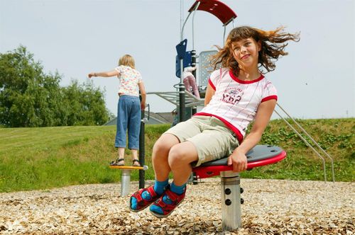 merry-go-round for playgrounds ELE500007 VERTIGO SPINNER KOMPAN