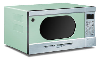 microwave oven MINT GREEN Elmira Stove Works