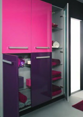 modular cabinet for bathroom QUADRA AMBIANCE BAIN