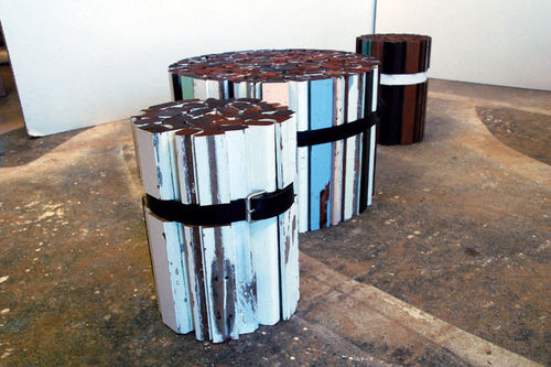 original design stool LE TABOURET by Damien Hamon & Olivier Papet Outdoorz Gallery