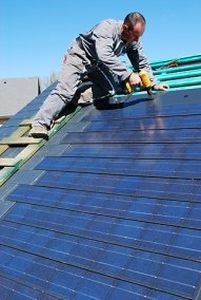 PV solar kit (for slate roofing) SOLESIA ARDOISE Eternit