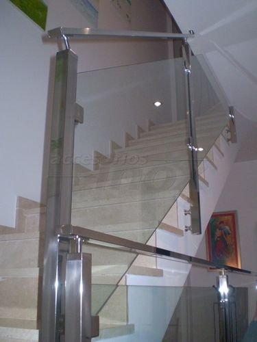railing with glass panels COLPAR Accesorios Inox