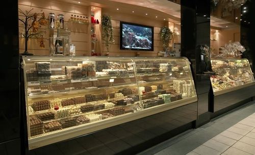 chocolate display cases