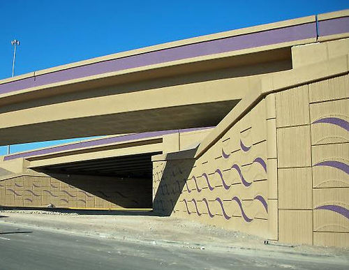 Reinforced Earth retaining wall REINFORCED EARTH&reg; Reinforced Earth Company