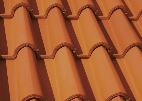 roman interlocking clay roof tile M&Ouml;NCHPFANNE ERLUS