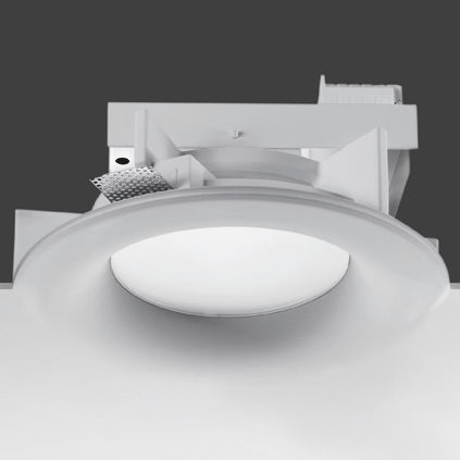 round fluorescent downlight (recessed, compact) NOVA BUZZI & BUZZI