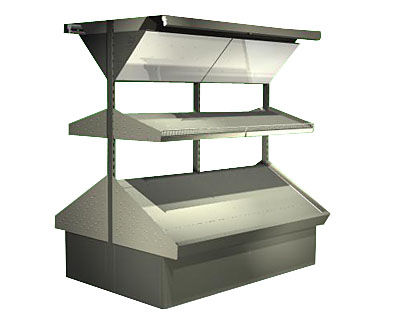 shelving for produce TRIANGULAR FRUITS DISPLAY  MAFIROL