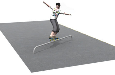 skatepark rail RP750 Record RSS