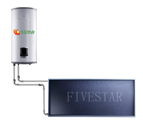 solar water heater with backup electric resistance  FS-SMJ SERIES FIVESTAR SOLAR ENERGY CO LTD