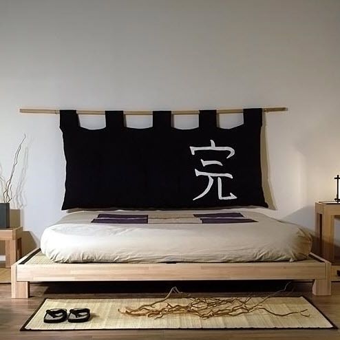 solid wood contemporary tatami double bed TATAMI Cinius